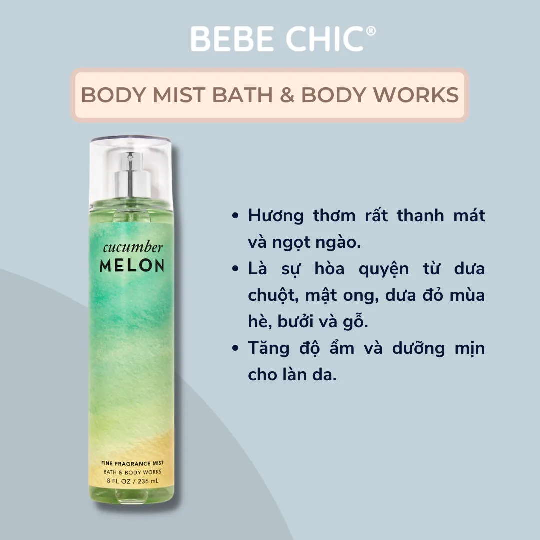 TOP 8 Sữa tắm Bath and Body Works làm mưa làm gió trên thị trường