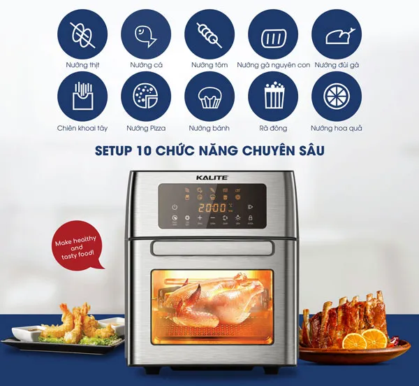 Top +9 Các Hãng Nồi Chiên Không Dầu Nổi Tiếng Chất Lượng